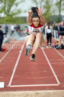 Womens under-20s long jump, 2019 North Eastern Track and Field Champs., Middlesbrough. Photo:  David T. Hewitson/Sports for All Pics